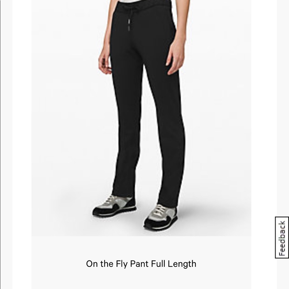 Lululemon on the fly pant full length